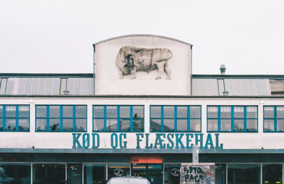 Iconic building in The Meatpacking District, Copenhagen, popular among guests in nearby holiday apartments